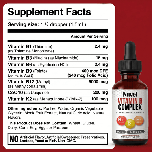 Active B-Complex with CoQ10 & K2