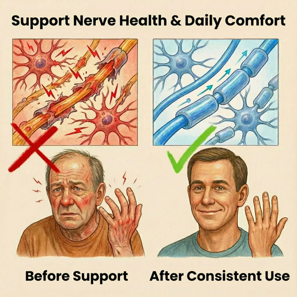 Nerve support mechanism